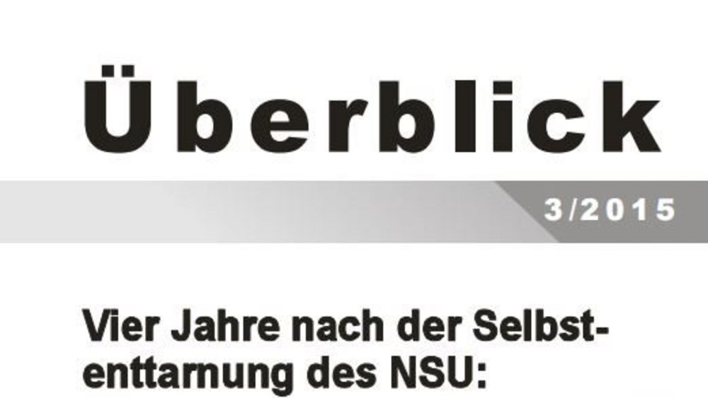 Überblick 3/2015 des IDA-NRW