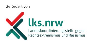 Logo Landeskoordinierungsstelle gegen Rechtsextremismus und Rassismus