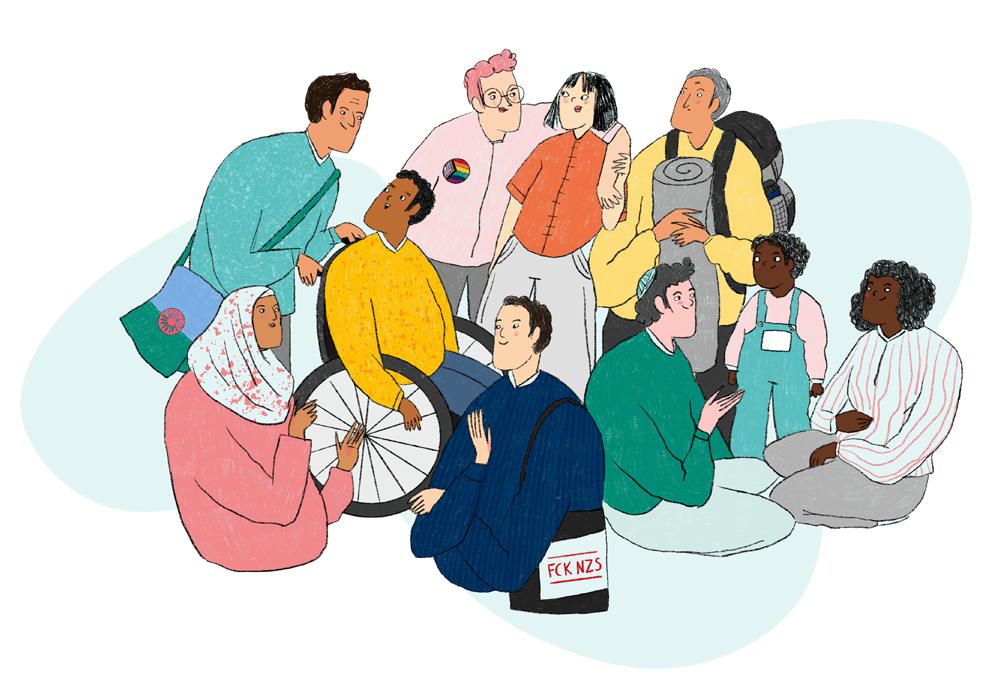 OBR Zielgruppe - Illustration OBR Zielgruppe - Illustration